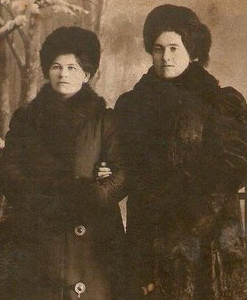 Great-Aunts Rachelle and Pasha nee Borkovsky